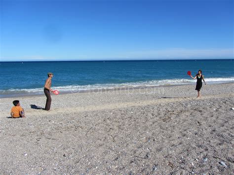 beach at Villeneuve-Loubet France | 4 On A Trip