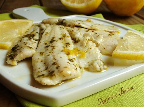 Filetti Di Platessa Al Limone Ricetta Light Semplicissima Zenzero E