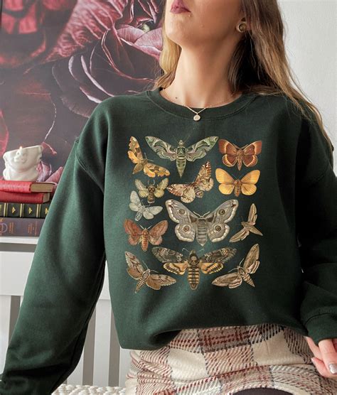 Moth Shirt Cottagecore Shirt Bug Shirt Aesthetic Tshirt Etsy