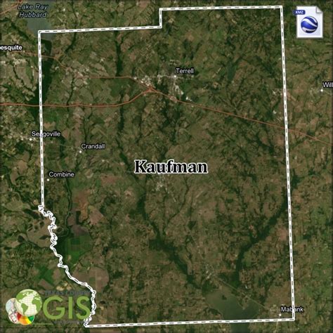 Kaufman County KMZ and Property Data - Texas County GIS Data