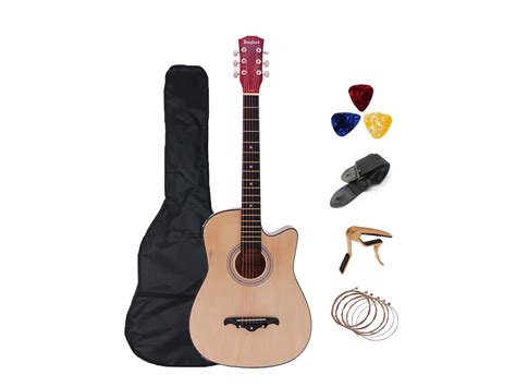 Violão Para Iniciantes Preço - Violão Para Iniciantes Basswood De 6 Cordas Com Conjuntos SLOWMOOSE ...