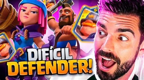 NINGUEM DEFENDE ESSE DECK DE CORREDOR NO CLASH ROYALE YouTube