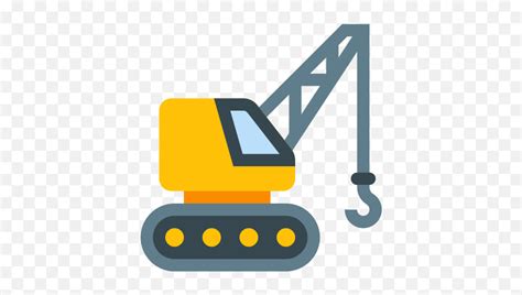 Crane Icon At Getdrawings Digger Icon Emojicrane Emoji Free