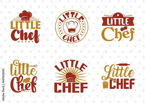 Little Chef Svg Bundle Little Svg Cooking Svg Chef Svg Kitchen