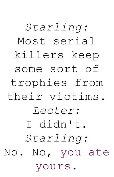 Clarice Starling Quotes. QuotesGram