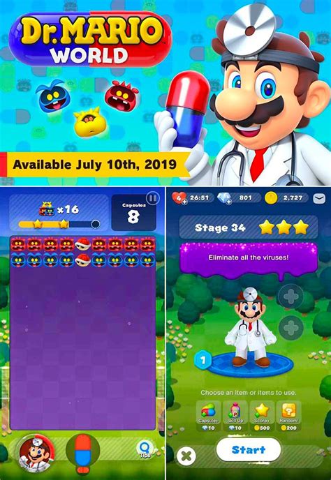 Dr Mario World Release Date Confirmed For Ios And Android Super