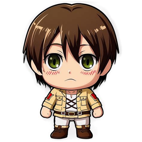 Download Eren Yeager Chibi Version Png 06112024 | Wallpapers.com