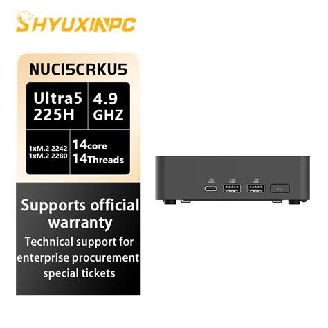 asus nuc mini pc nuccrku intel ultra   wifi  bluetooth