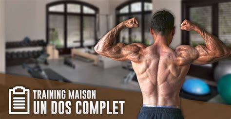 Programme complet du dos en musculation à la maison Fitnessmith