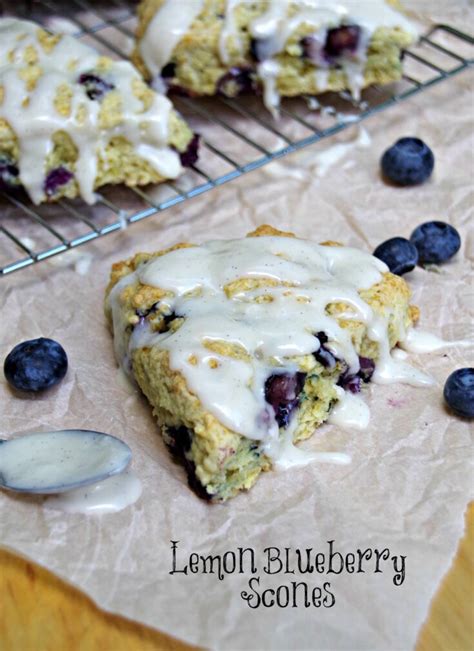 Lemon Blueberry Scone Recipe Turning The Clock Back