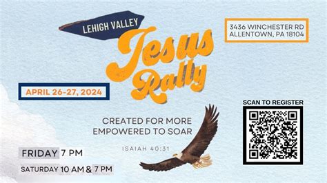 Jesus Rally Lehigh Valley — Central Assembly Bethlehem