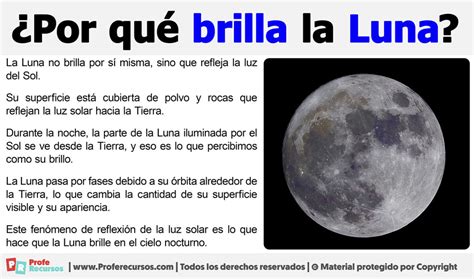 Por qué brilla La Luna Secreto Desvelado