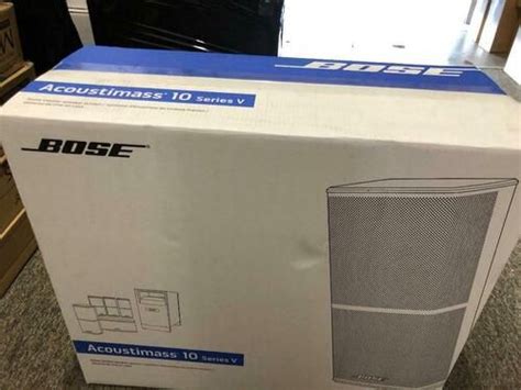 Bose Acoustimass 10 Series V Home Theater Speaker System Black At