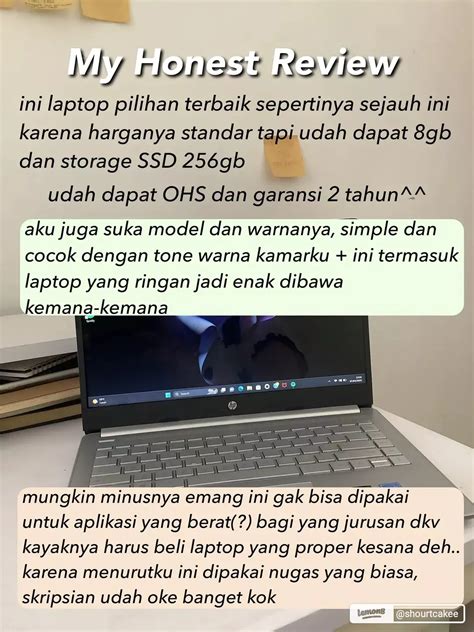 LAPTOP KULIAH UNDER 5 JUTA Galeri Diposting Oleh Acadumpiesss Lemon8