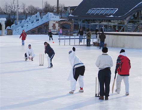 Action from the Ice Cricket World Cup in Riga | ESPNcricinfo.com