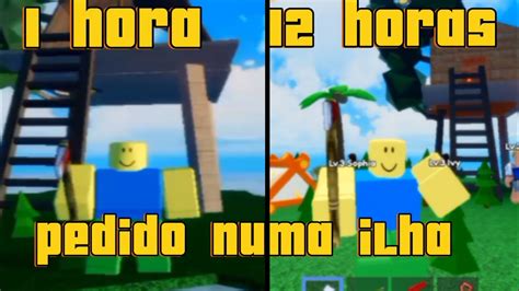 Fiquei Preso Numa Ilha Deserta No Roblox Youtube