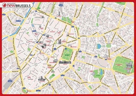 Cartes Et Plans Détaillés De Bruxelles