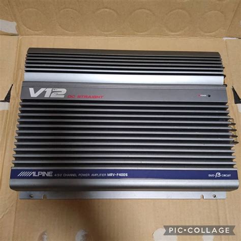 らくらくメ アルパイン MRV F400 4ch アンプ AT724 m92995363212 V12シリーズ スルー