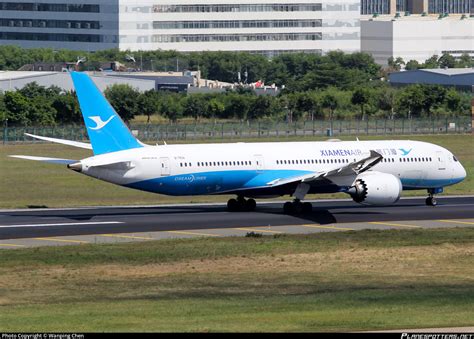 B 7836 Xiamen Airlines Boeing 787 9 Dreamliner Photo By Wanping Chen