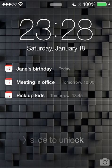 Calendar for Lockscreen : r/JailbreakPirates