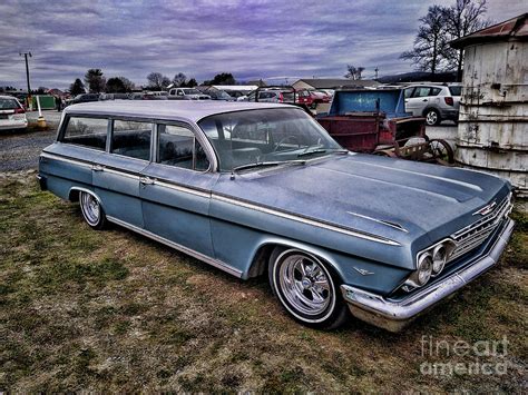 Chevy Impala Station Wagon Front Side View Photograph By Paul Ward