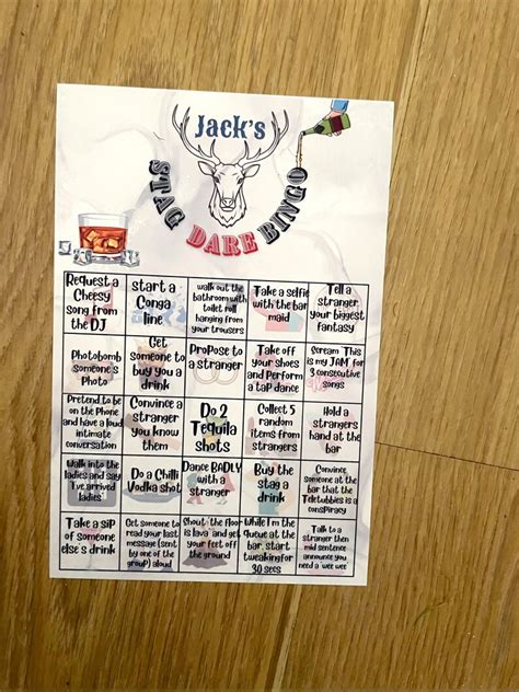 Personalised Stag Do Games, Stag Do Dares, Stag Party Decorations ...