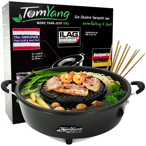 Buy TomYang Hot Pot The Original Thai Grill Hot Pot Electric Thai BBQ Multi Cooker Swiss