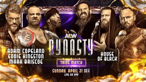 Adam Copeland Issues Challenge For Aew Dynasty Updated Card