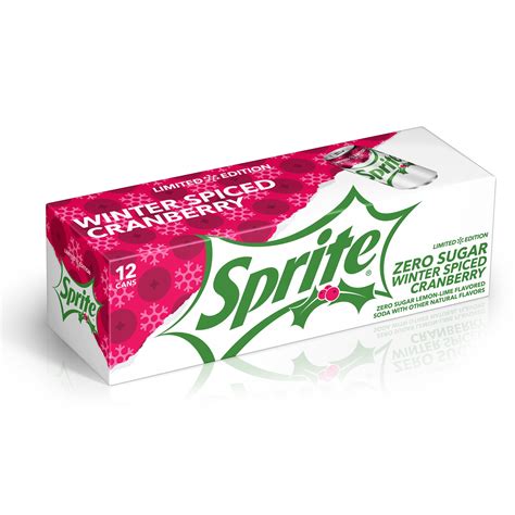 Sprite Winter Spiced Cranberry Zero Sugar Fridge India Ubuy