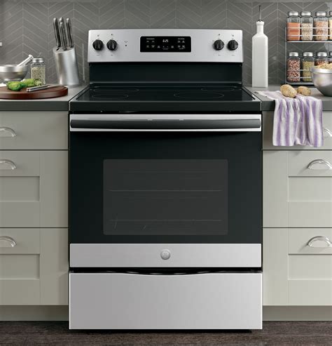 30 Free Standing Electric Range Jb625gksa By General Electric At