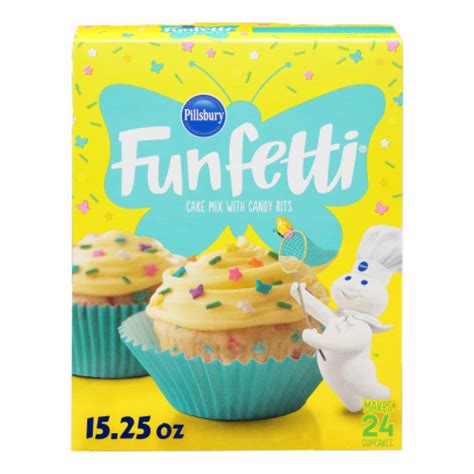 Pillsbury Funfetti® Spring Cake Mix With Candy Bits 1525 Oz Kroger