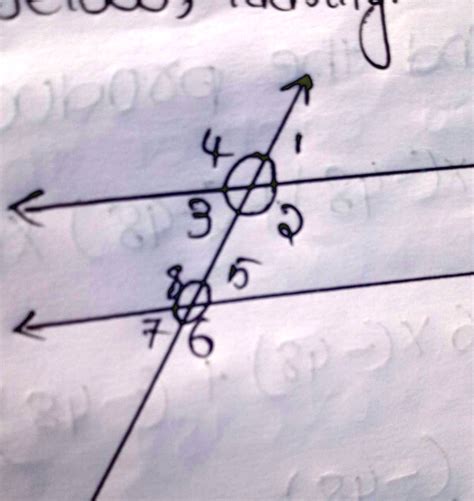 Solved In The Figure Given Below Identify A Pair Of Corresponding Angles