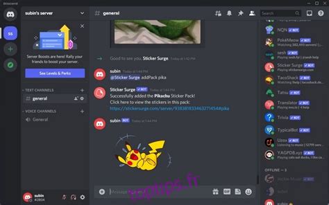 Comment Créer Et Utiliser Des Autocollants Discord Toptipsfr