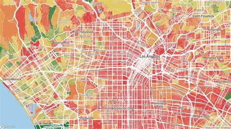 The Safest And Most Dangerous Places In Los Angeles Ca Crime Maps And Statistics