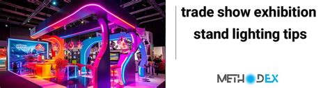 Trade Show Booth Lighting Options For Exhibits & Booths