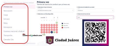 Sacar cita para licencia de conducir Cd Juárez 2025