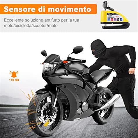 REAPP Bloccadisco Moto Lucchetto Moto Recensione ConsiglioPro It