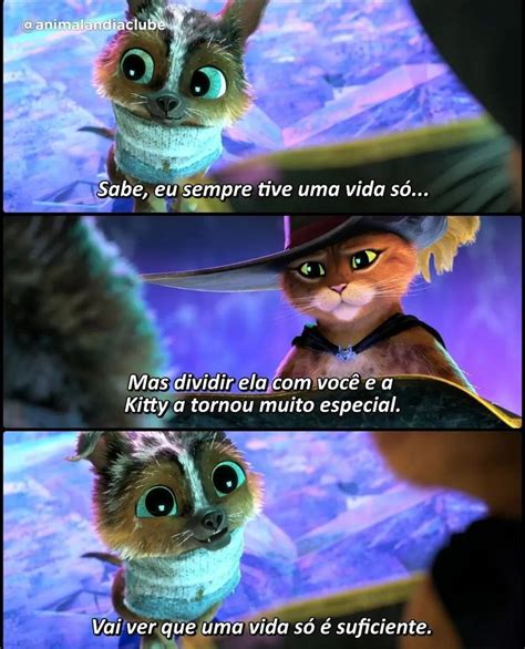 Pin De Samuel Pires Em Frases De S Ries E Filmes Gato De Botas Filme