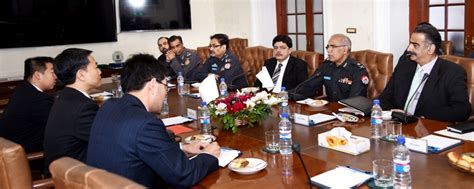 Chinese Delegation Called On The Igp Punjab At Cpo Punjab