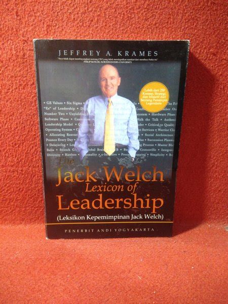 Jual Buku Original The Jack Welch Lexicon Of Leadership Jeffrey A