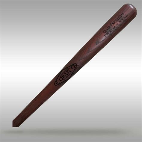 Early Baseball Bat - Doubleday Replica for Display - Cooperstown Bat ...