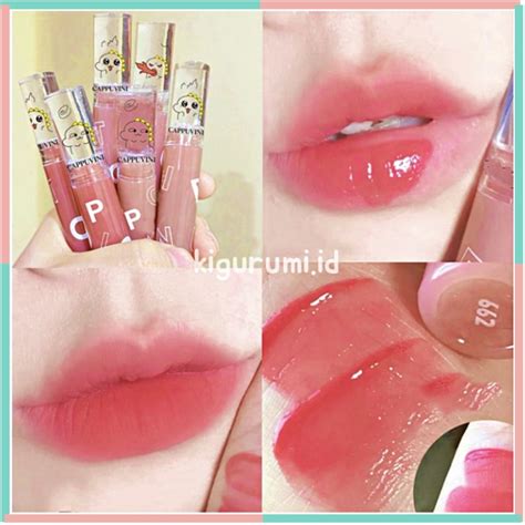 Jual Bpom Cappuvini Monster Jelly Lip Cream Watery Lipstik Luminous Lip