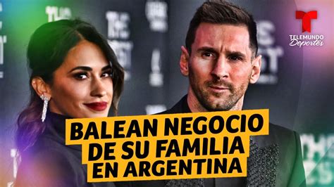 Lionel Messi Balean Negocio De Su Familia En Argentina Telemundo