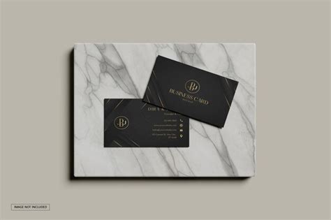 Mockups De Tarjetas De Visita Archivo PSD Premium