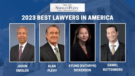 SmolenPlevy Attorneys Named 2023 Best Lawyers In America