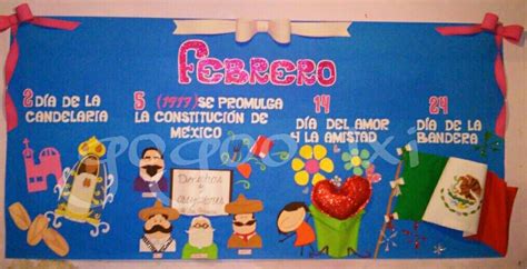 Sint Tico Como Decorar El Periodico Mural De Febrero Cicej Mx