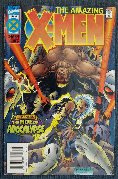 The Amazing X Men Vol 1 No 4 June 1995 Marvel Comic F Etsy In 2022