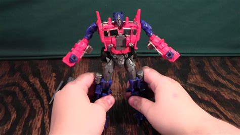 Transformers 4 Age Of Extinction Evasion Mode Optimus Prime Review Aoe Youtube