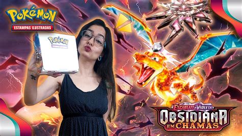 Obsidiana Em Chamas Unboxing Melhor Booster Box Da Cole O Youtube