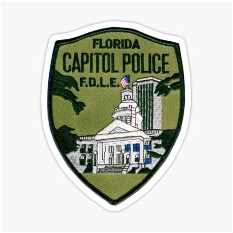 "Florida State Capitol Police FDLE" Sticker for Sale by lawrencebaird ...